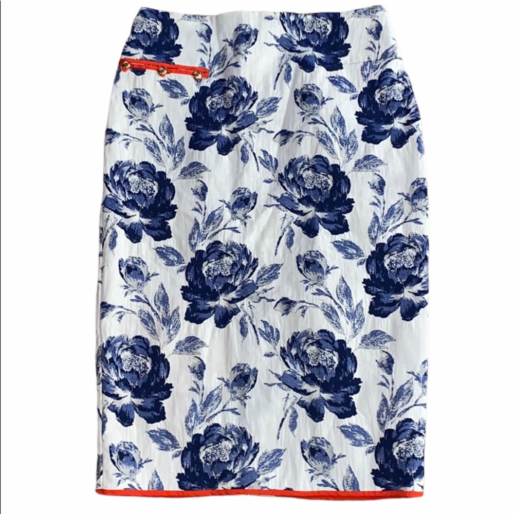 Eva Mendes NY & Company Floral Pencil Skirt